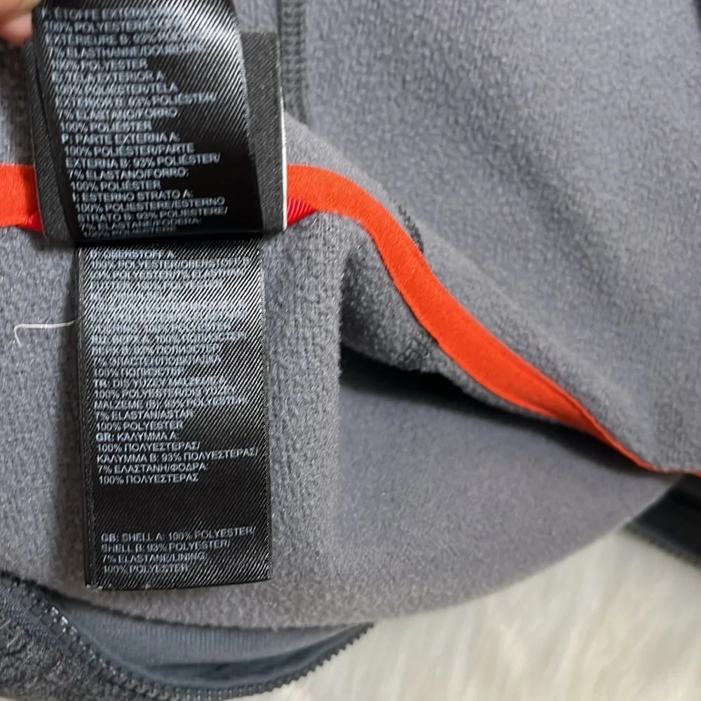 The North Face Gray Zip Hoodie Sweatshirt
